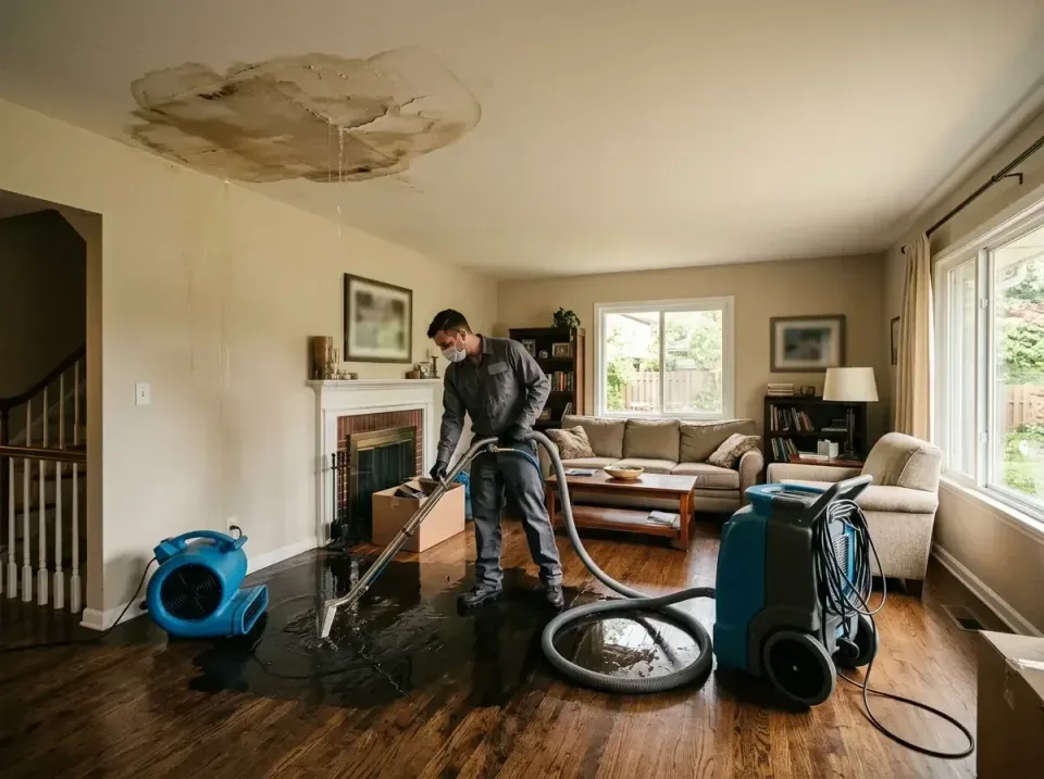 attic-pipe-burst-ceiling-drip-008 — frequently asked questions, Water Damage Restoration & Carpet Care in Wenatchee, WA